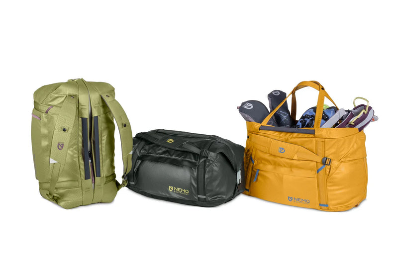 Load image into Gallery viewer, Nemo Double Haul Convertible Duffel 55L (Lake)