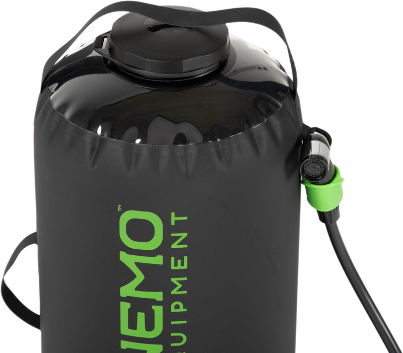 Load image into Gallery viewer, Nemo Helio LX Pressure Shower (Black/Apple Green)
