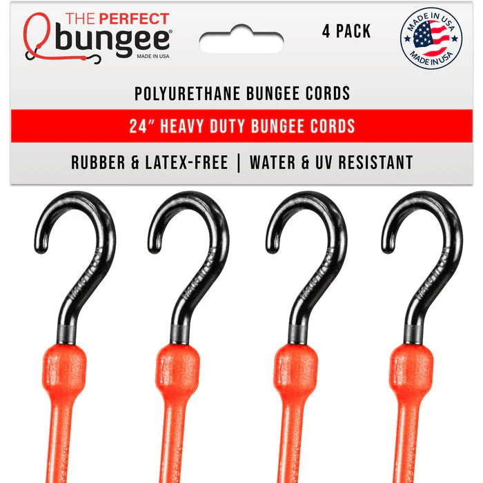 Load image into Gallery viewer, The Perfect Bungee 24" Easy Stretch Cord - Red