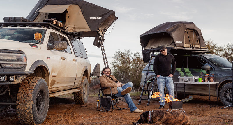 Load image into Gallery viewer, Rhino-Rack Rofftop Tent RTT 2-Person Folding Hardshell