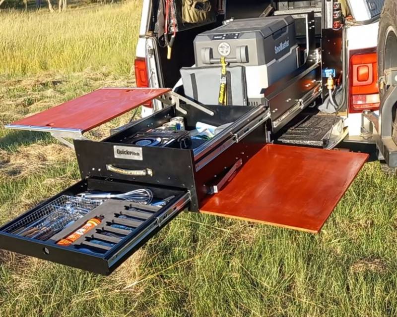 Load image into Gallery viewer, Quick Pitch Drop Down Kitchen Combo Up To 60L (Pan Size 770mm X 500mm X 550mm)