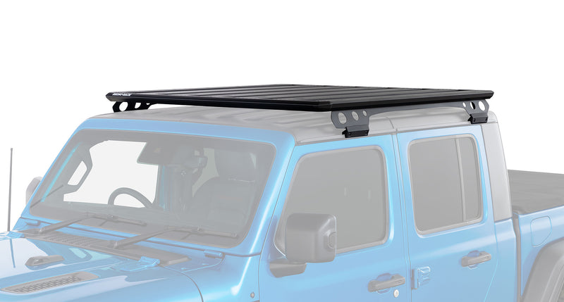 Load image into Gallery viewer, Rhino-Rack JK 4DR/JL 4DR/JL 2DR/JT Overlanding Roof Rack Kit - Black 1453MM X 1493MM - Light Weight