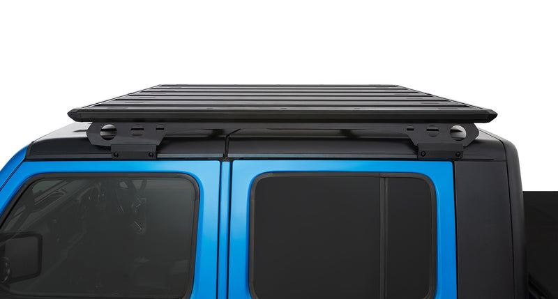Load image into Gallery viewer, Rhino-Rack JK 4DR/JL 4DR/JL 2DR/JT Overlanding Roof Rack Kit - Black 1453MM X 1493MM - Light Weight