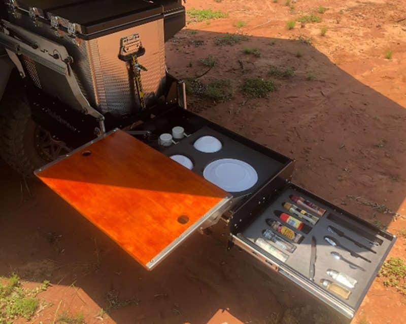 Load image into Gallery viewer, Quick Pitch Drop Down Kitchen Combo Up To 60L (Pan Size 770mm X 500mm X 550mm)