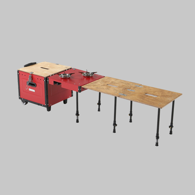 Load image into Gallery viewer, iKamper AIOKS Portable Kitchen - Red