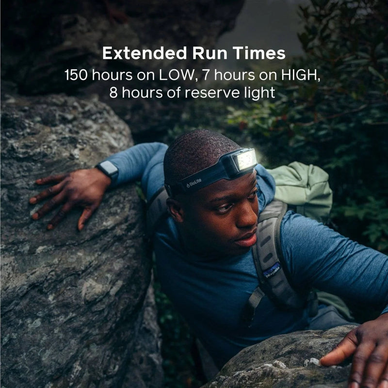 Load image into Gallery viewer, BioLite Headlamp 800 Pro - Midnight Gray/Black