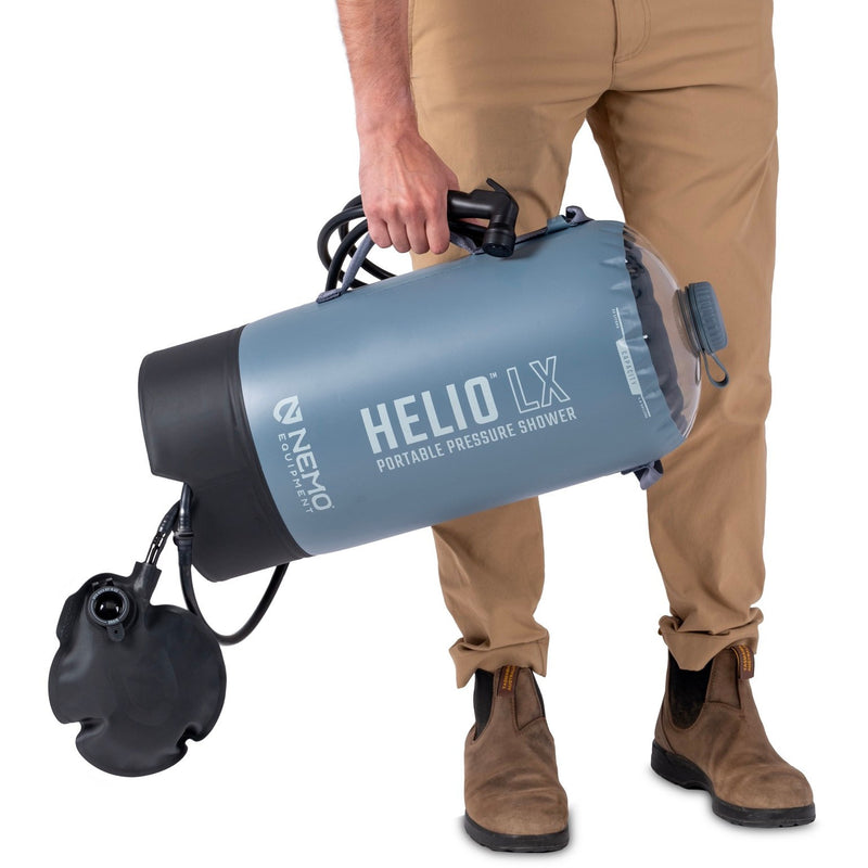 Load image into Gallery viewer, Nemo Helio LX Pressure Shower - 22L (Fortress/Black)