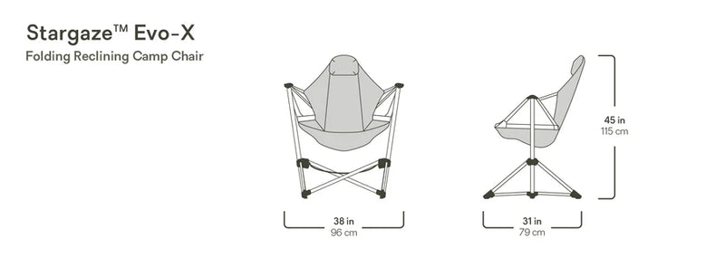 Load image into Gallery viewer, Nemo Stargaze Evo-X Reclining Camp Chair (Smokey Olive) - NEW
