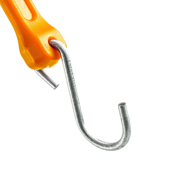 Load image into Gallery viewer, The Perfect Bungee 2 Pack 12' Rope Lock Tie Down W/ Bungee - Safety Orange