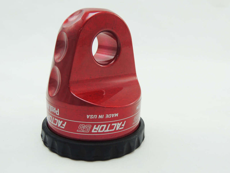 Load image into Gallery viewer, Factor 55 ProLink Loaded Winch Shackle Mount Assembly - Red

