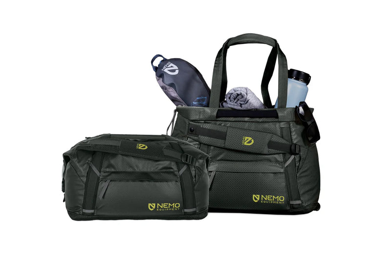 Load image into Gallery viewer, Nemo Double Haul Convertible Duffel 30L (Black)

