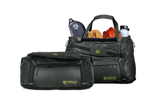 Nemo Double Haul Convertible Duffel 55L (Black)