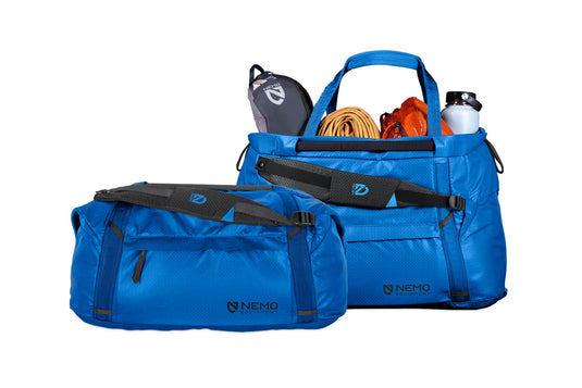 Nemo Double Haul Convertible Duffel 55L (Lake)