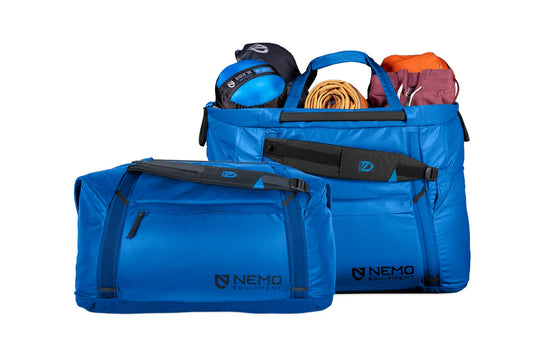 Nemo Double Haul Convertible Duffel 70L (Lake)