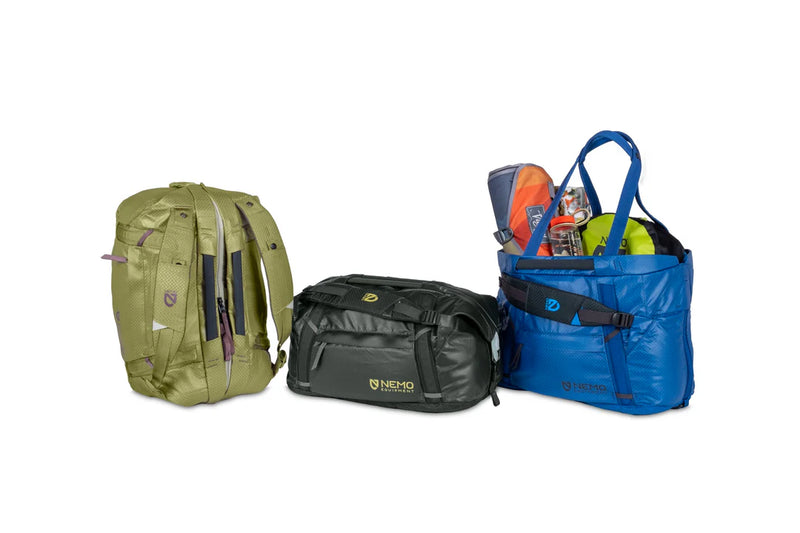 Load image into Gallery viewer, Nemo Double Haul Convertible Duffel 30L (Black)
