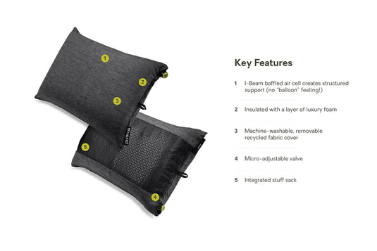 Nemo Fillo Pillow (Black Pearl) - New