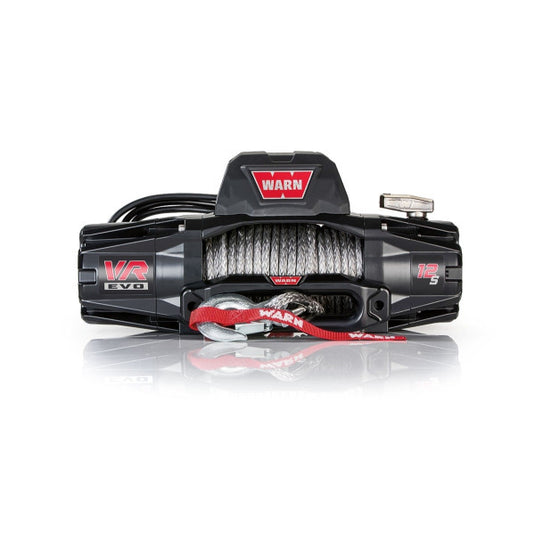 Warn VR EVO 12-S - 12,000 lbs Winch With Synthetic Rope and Wireless Remote, 12V