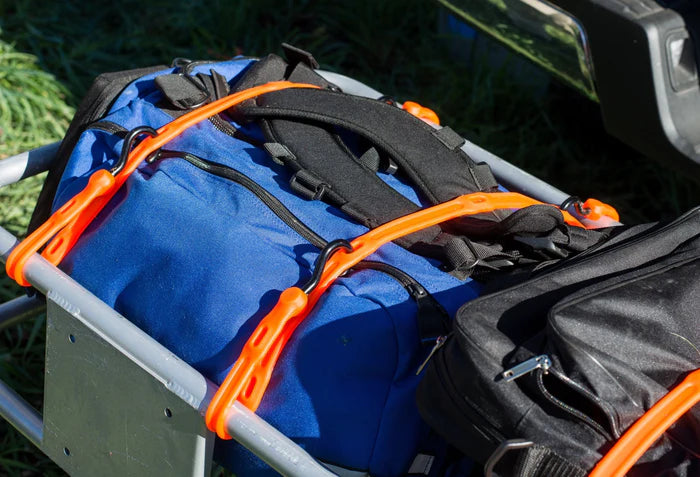 Load image into Gallery viewer, The Perfect Bungee 36&quot; Adjustable Bungee Strap 4 Pack Box - Safety Orange
