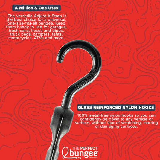 The Perfect Bungee 36" Adjustable Bungee Strap - Red