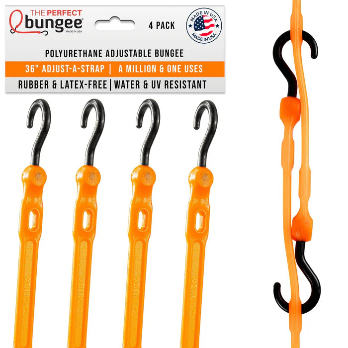 Load image into Gallery viewer, The Perfect Bungee 36&quot; Adjustable Bungee Strap - Black
