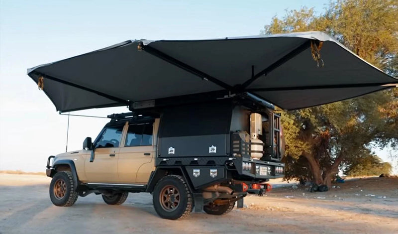 Load image into Gallery viewer, Quick Pitch Weathershade MAXX 270 Awning - RHS
