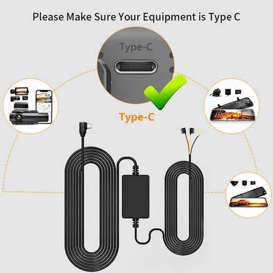 WOLFBOX Multifunctional Hardwire Kit For G900 PRO, 11.5ft