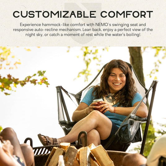 Nemo Stargaze Reclining Camp Chair (Silt / Citron)