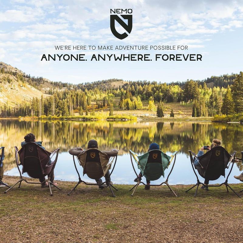 Load image into Gallery viewer, Nemo Stargaze Reclining Camp Chair (Silt / Citron)
