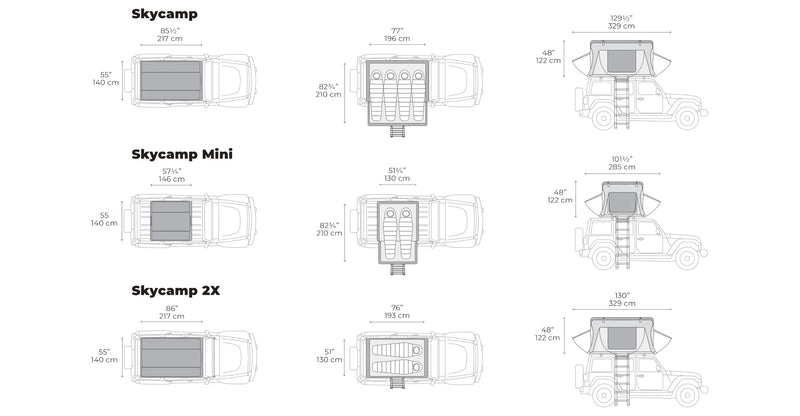 Load image into Gallery viewer, iKamper Skycamp 3.0 - Rocky Black
