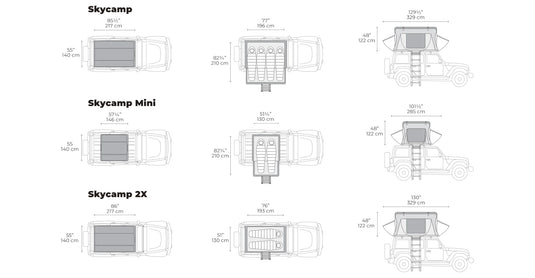 iKamper Skycamp 3.0 - Rocky Black