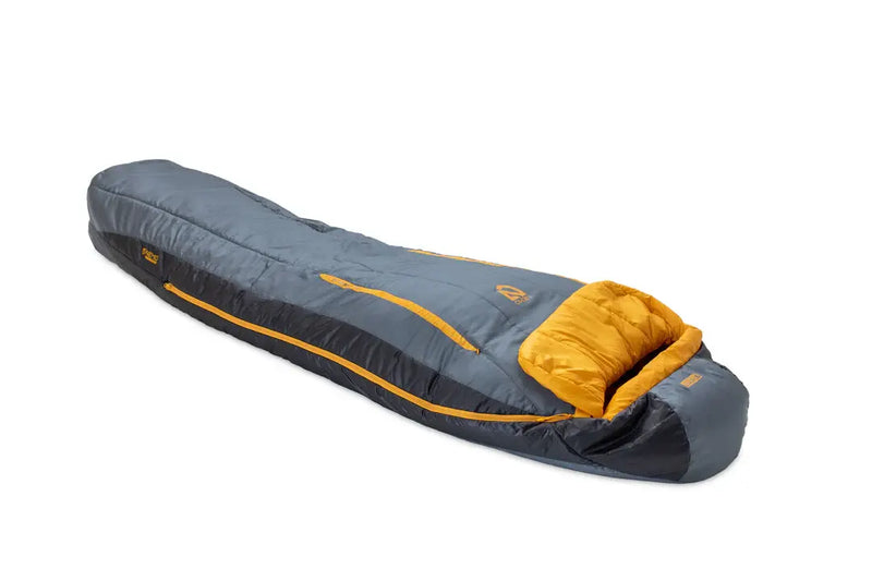 Load image into Gallery viewer, Nemo Forte Endless Promise Mens 35 Sleeping Bag Long (Fortress/Mango)
