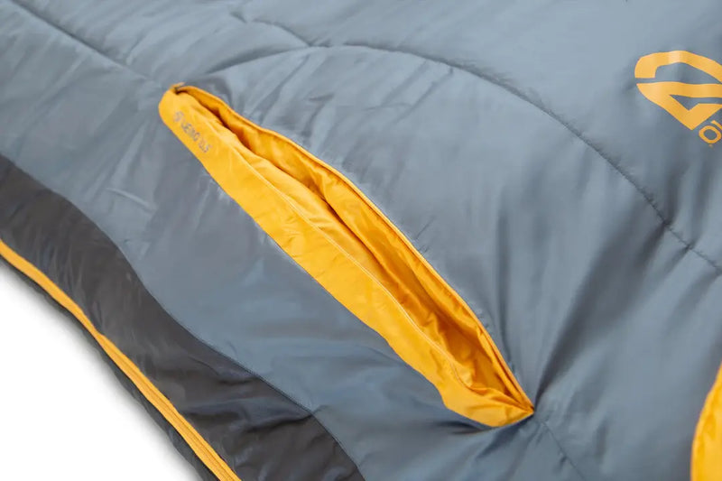 Load image into Gallery viewer, Nemo Forte Endless Promise Mens 35 Sleeping Bag Long (Fortress/Mango)
