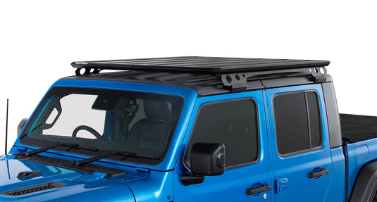 Rhino-Rack JK 4DR/JL 4DR/JL 2DR/JT Overlanding Roof Rack Kit - Black 1453MM X 1493MM - Light Weight