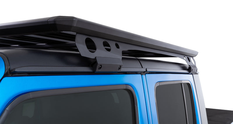 Load image into Gallery viewer, Rhino-Rack JK 4DR/JL 4DR/JL 2DR/JT Overlanding Roof Rack Kit - Black 1453MM X 1493MM - Light Weight
