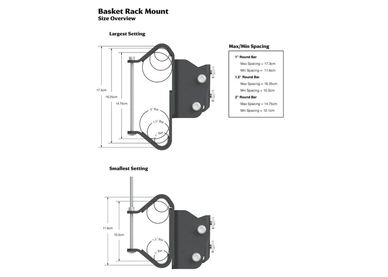 Load image into Gallery viewer, Kammok Crosswing Basket Mount Kit
