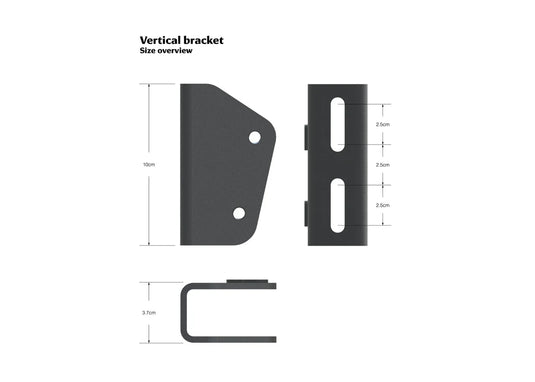 Kammok Crosswing Vertical Brackets (Pair)