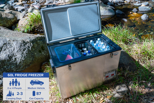 National Luna 60 Legacy Smart Dual Refrigerator & Freezer