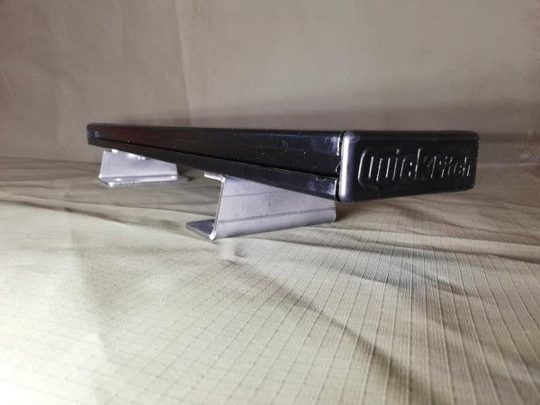 Load image into Gallery viewer, Quick Pitch 1450mm Load Bar Black W/ End Caps &amp; SS Brackets (X3)
