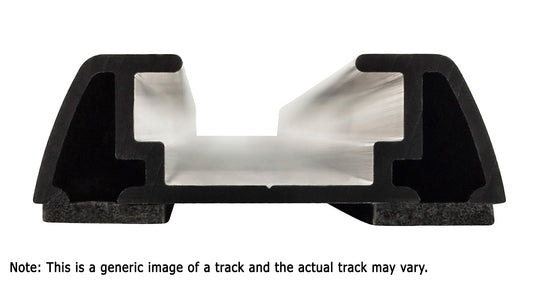 Rhino-Rack Universal RTV Track Set - Black 2280MM