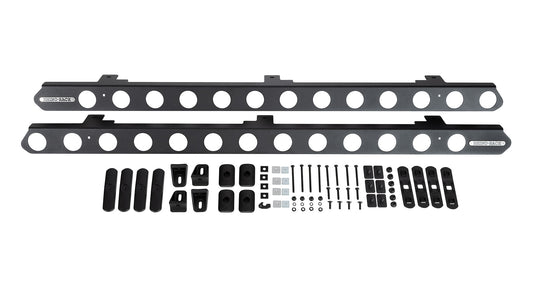 Rhino-Rack Universal Modular Backbone for Canopies/Caps W/ OR W/O Tracks - Short/Mid Bed