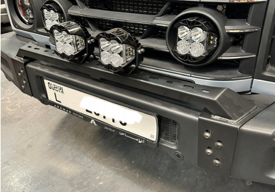 KARNYX - INEOS Grenadier Front Bumper Light Mount Bar With Baja Design LP4 (X2)