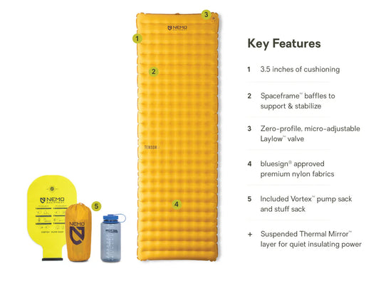 Nemo Tensor Insulated Long Wide Sleeping Pad