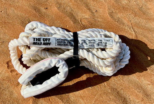 The Off Road Rope Kinetic Energy Recovery Rope, 28mm x 10m, 14T Breaking Strength