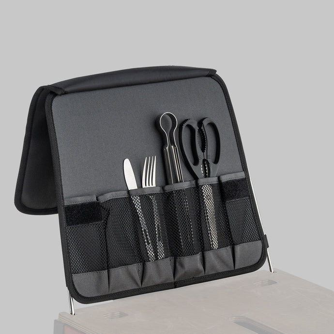 iKamper AIOKS Utensil Rack - Black & Gray