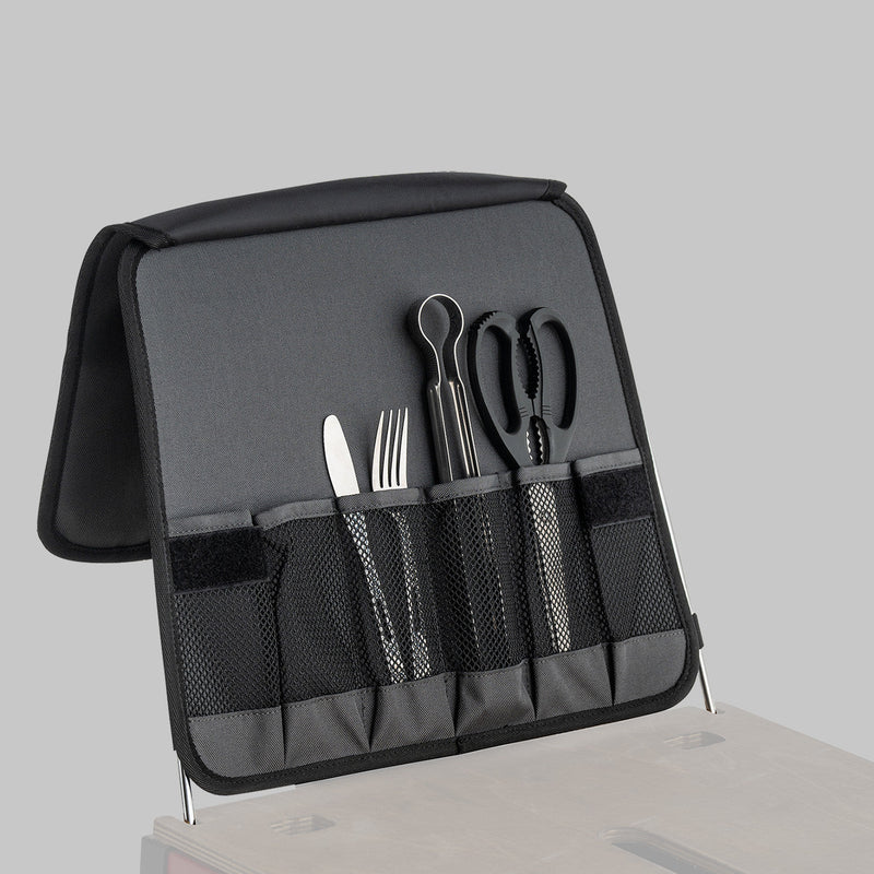 Load image into Gallery viewer, iKamper AIOKS Utensil Rack - Black &amp; Gray
