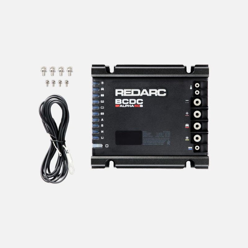 Load image into Gallery viewer, REDARC BCDC Alpha50 12V 50A DC Battery Charger
