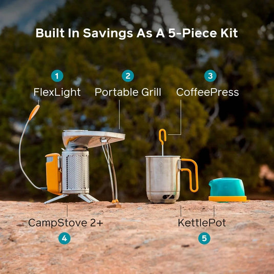 BioLite Campstove 2+ Complete Cook Kit