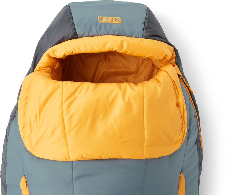 Load image into Gallery viewer, Nemo Forte Endless Promise Mens 35 Sleeping Bag Long (Fortress/Mango)
