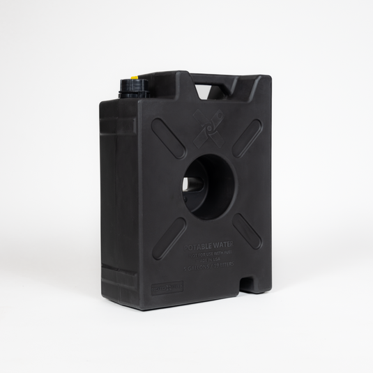Rotopax Jerry Can for Water, 5 Gallon, Black