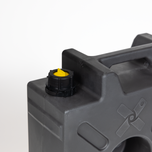 Rotopax Jerry Can for Water, 5 Gallon, Black